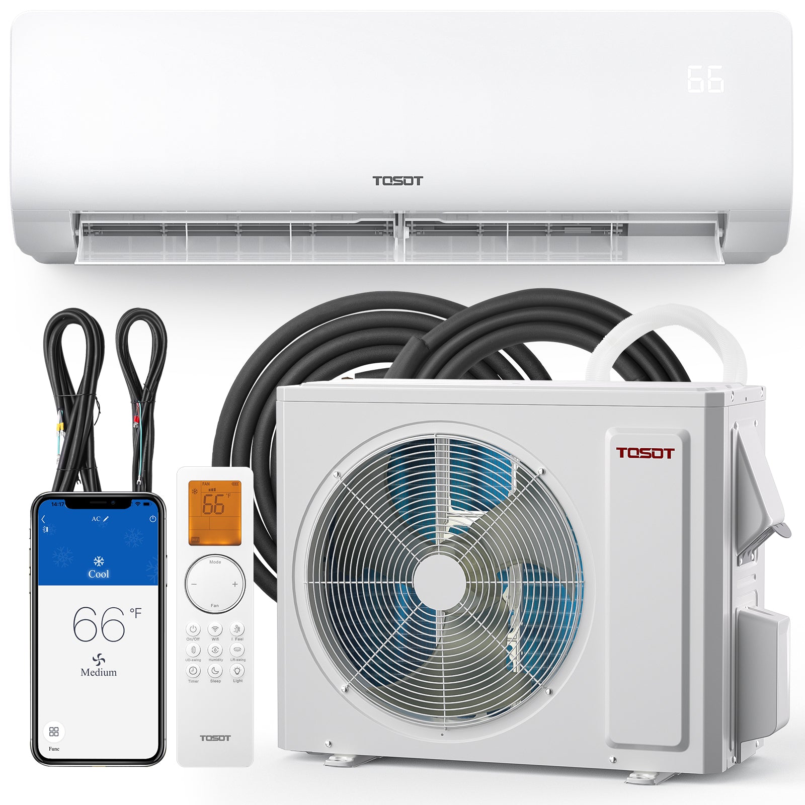 24,000 BTU Mini-Split Heat Pump Air Conditioner-230V