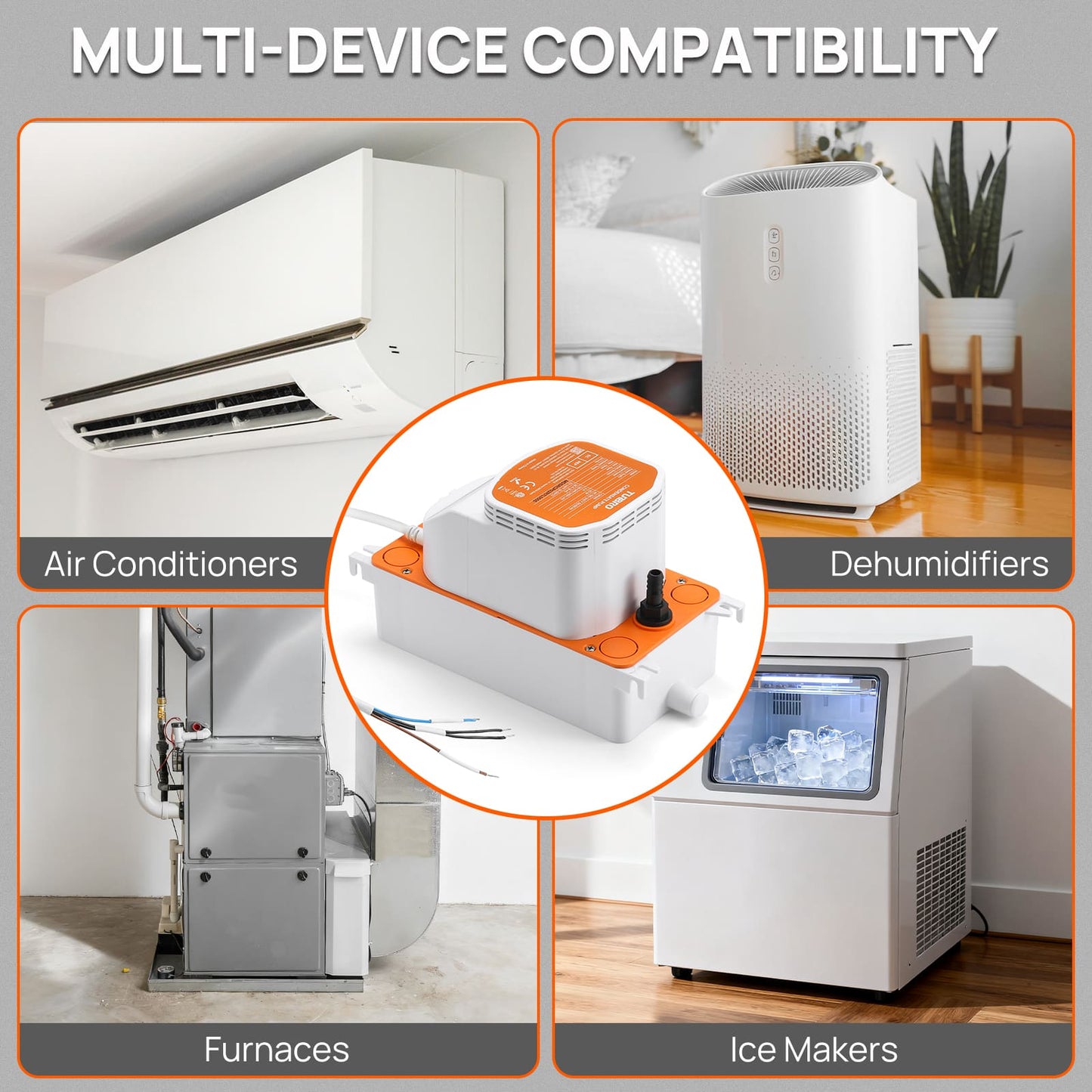 Condensate Pump, 120 GPH (450L/H)
