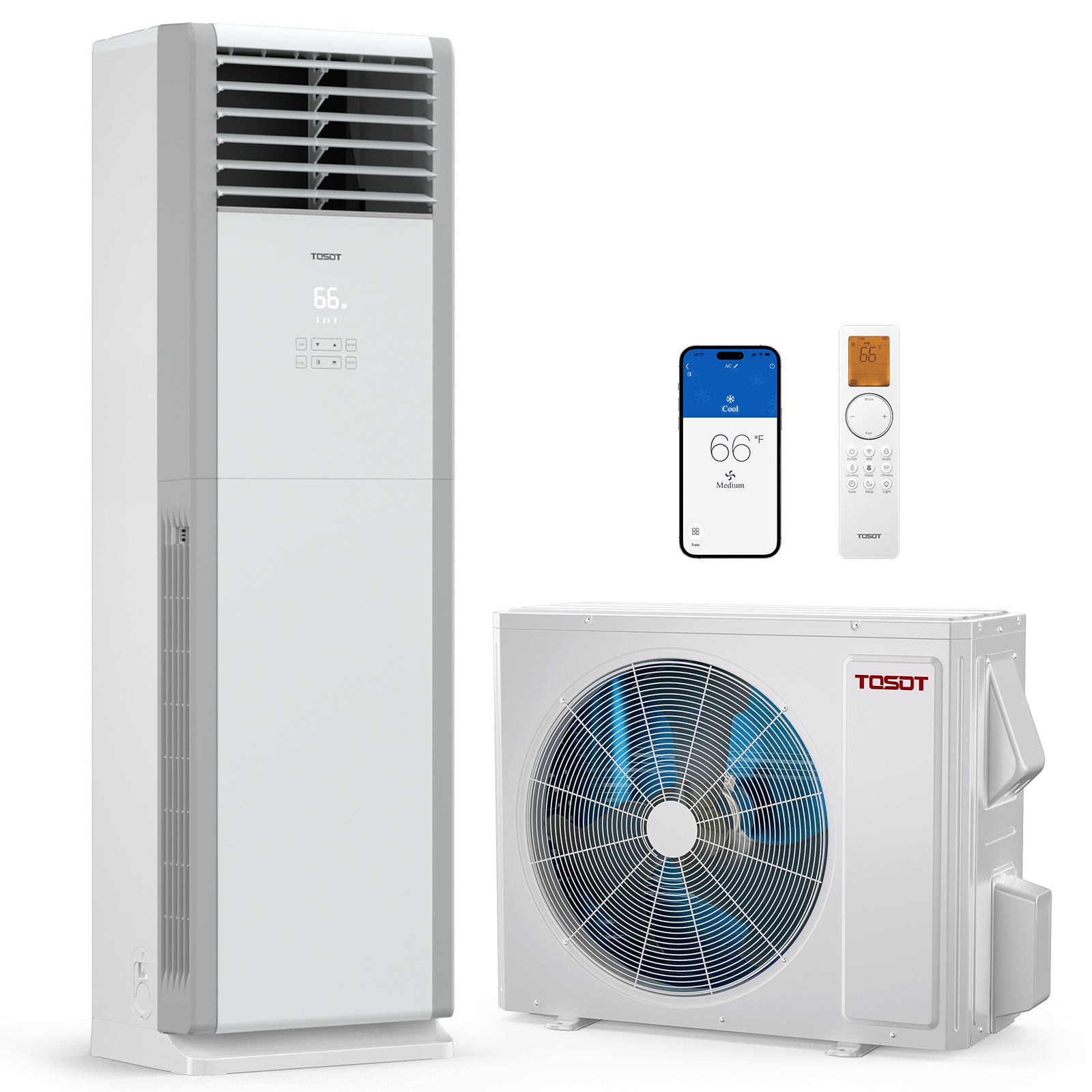 34,000 BTU Floor Standing Mini Split Air Conditioner