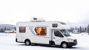rv ac winter travel
