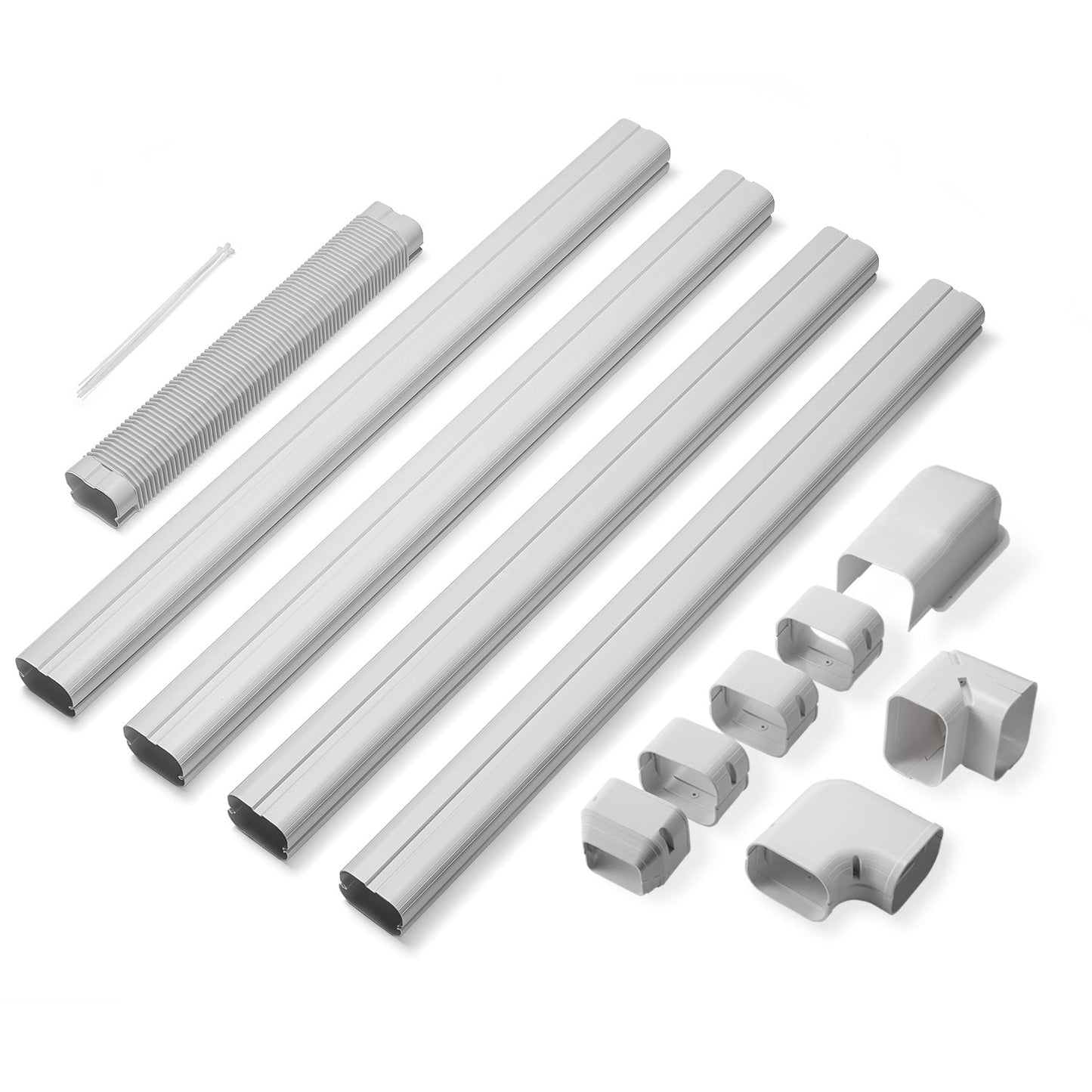 🎁 Decorative PVC Line Cover Kit for Mini-Split AC (100% off)