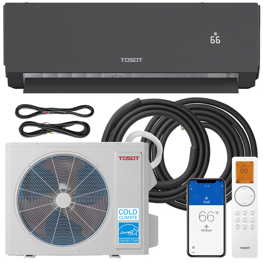 Aoraki 24.5 SEER2 18,000 BTU Heat Pump Mini Split AC w/ERV System