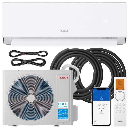 Aoraki 24.5 SEER2 18,000 BTU Heat Pump Mini Split AC w/ERV System