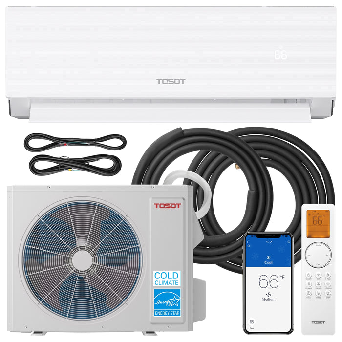 Aoraki 24.5 SEER2 18,000 BTU Heat Pump Mini Split AC w/ERV System