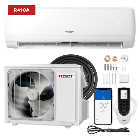 24,000 BTU Mini-Split Heat Pump Air Conditioner-230V-R410A
