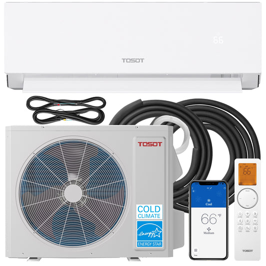 Aoraki 23.5 SEER2 24,000 BTU Heat Pump Mini Split AC w/ERV System