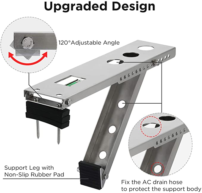 Universal Window Air Conditioner Support Bracket - TOSOT Direct
