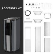(Open Box) Shiny 10,000 BTU Portable Air Conditioner